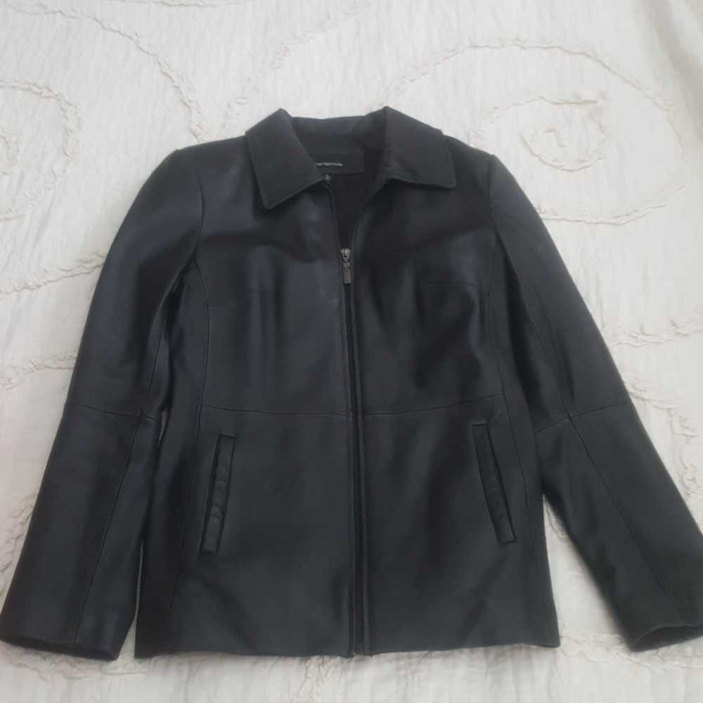 Leather jacket